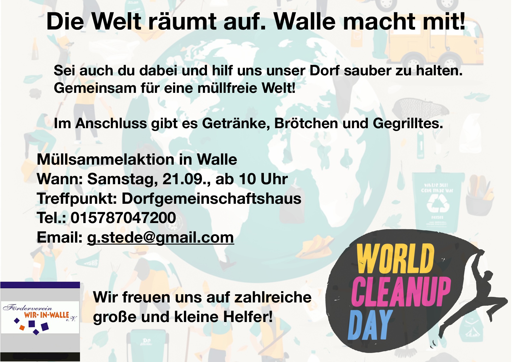 World cleanup day 2024