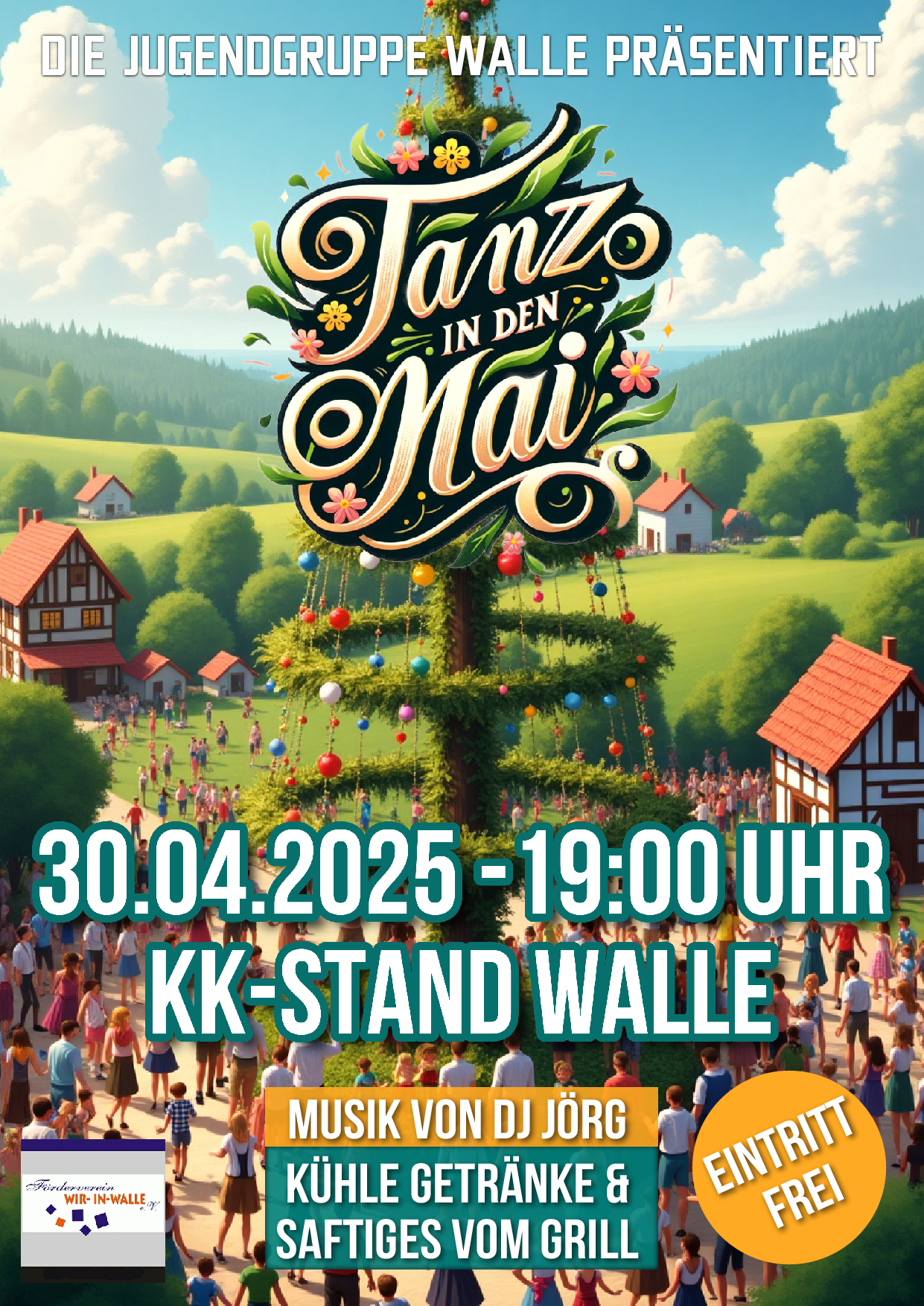 2025 Tanz in den Mai