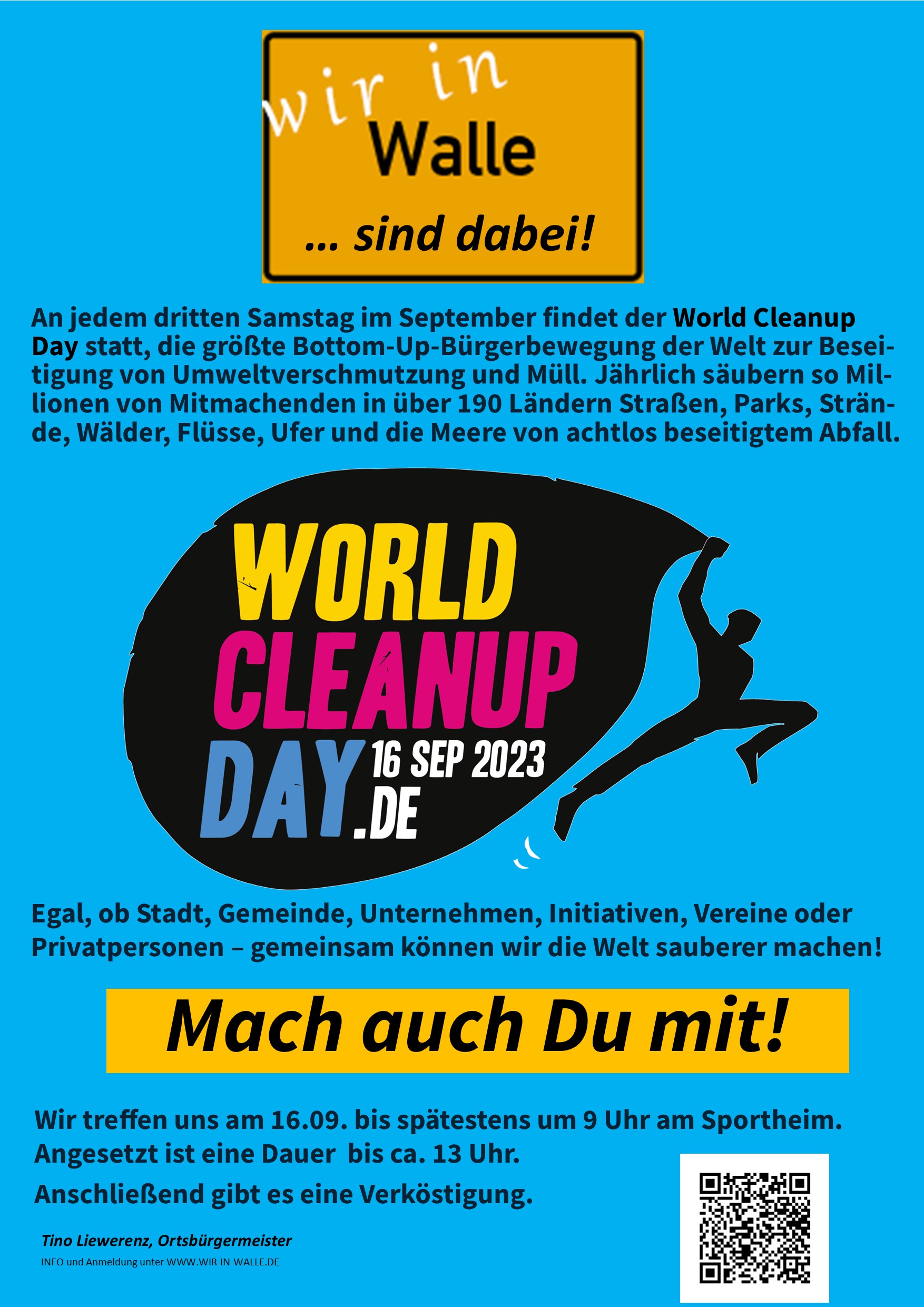 2023 cleanupday plakat